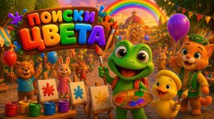 Мультфильм для детей Квакваландия: «Поиски цвета» 2 серия