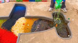 EXPERIMENT_ How to Make Plane with Mtn Dew, Balloons Orbeez, Big Pepsi, Fanta, Coca Cola vs Mentos