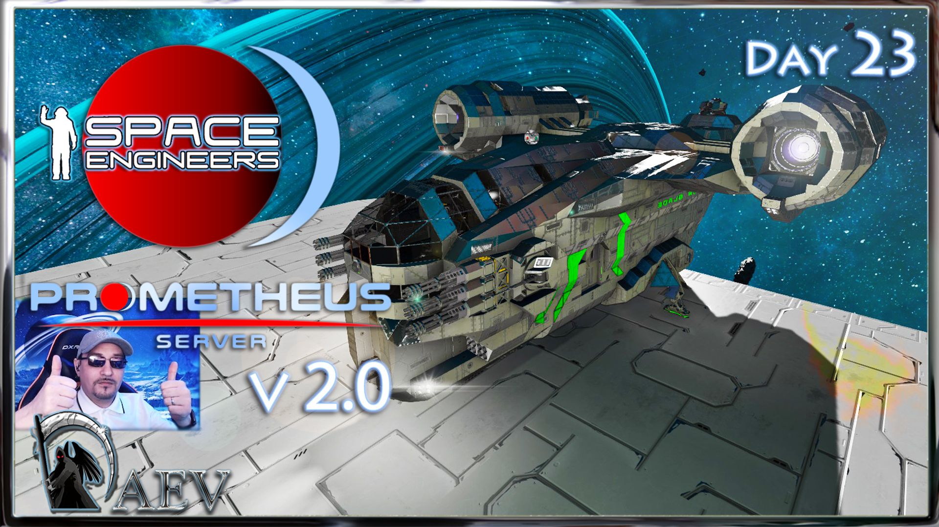 Space Engineers🪐s23 Просто ВАУ!💯  Prometeus Server v 2.0 🪐