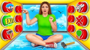 1000 Загадочных Кнопок и Только Одна Тебя Спасет # Смешные Cитуации от TeenDO Challenge