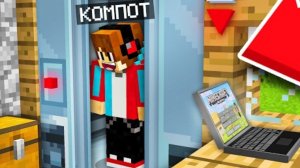 КУДА ВЕДЁТ ЭТОТ ЛИФТ В МОЁМ ДОМЕ В МАЙНКРАФТ I Компот minecraft