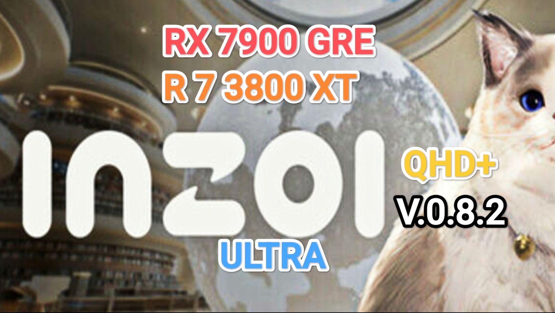 inZOI v.0.8.2 QHD+/ULTRA -  RX 7900 GRE/R 7 3800 XT