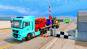 МАШИНКИ МУЛЬТИКИ 🚛 Молния МАКВИН на ГРУЗОВИКЕ против ОГРОМНЫХ ЯМ ⚠️ КРАШ ТЕСТ и Трюки 💥