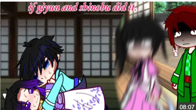 If Giyuu And Shinobu Did It.., Gacha Club, Kny, Giyushino, My Au, ☠️