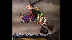 Аудиосказка на иврите «Верхом на помеле» | טרמפ על מטאטא (Room on the Broom)