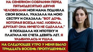 Моя мама заявила перед 52 людьми, что я никогда не помогал им ни в чём