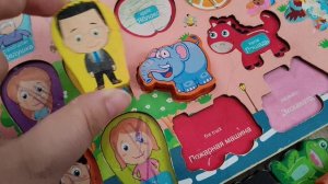 играем и собираем детский деревянный конструктор для малышей