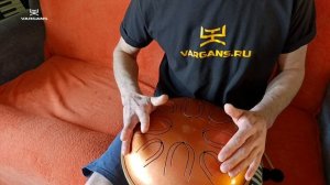Глюкофон аккордовый биметаллический 1280 - Кельтский минор СИ, 32 см - VARGANS