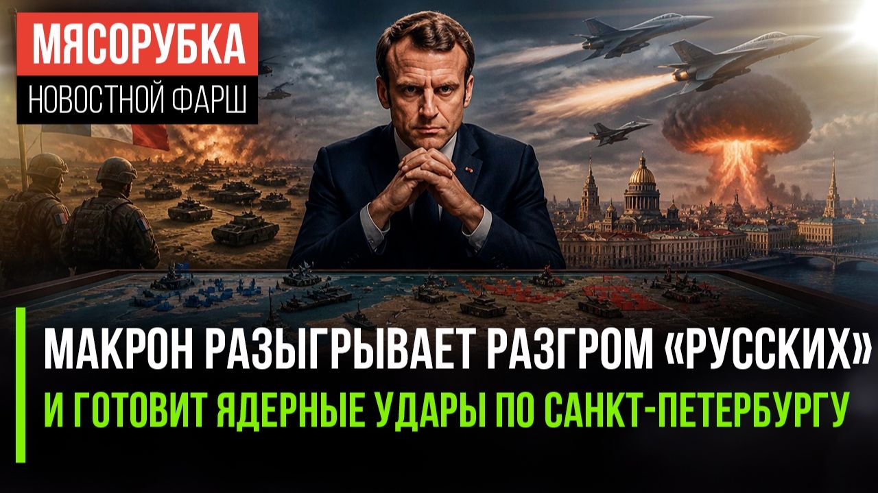 Франция готова шагнуть в пропасть || Безумства Трампа разоблачил Иран || Европа рассорилась с Баку