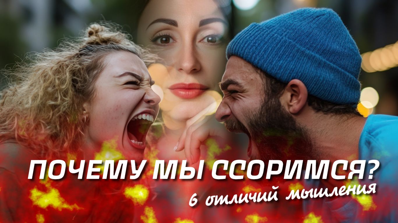 ПОЧЕМУ МЫ ССОРИМСЯ? 6 отличий мужского и женского мышления.