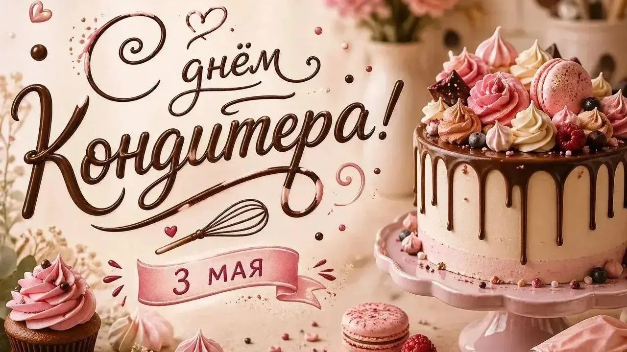 Кондитер -это сладкая , но тяжёлая работа. День кондитера в России.