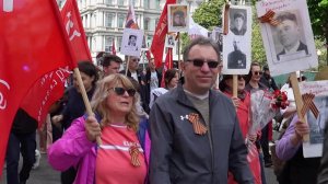 В Амстердаме прошла акция «Бессмертный полк».