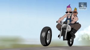 Kartun Lucu Crazy Racer - Funny Cartoon Racing