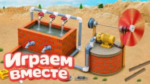 ИГРАЕМ ВМЕСТЕ В ИГРУШКИ ИЗ МУЛЬТИКОВ ДЛЯ ДЕТЕЙ 9 СТРОИМ ИГРУШЕЧНЫЙ БАССЕЙН ВМЕСТЕ С СУПЕРГЕРОЯМИ