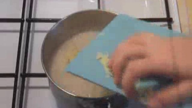 Овощи с лапшой и соусом Бешамель