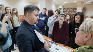 Участники кинолаборатории «Северный байопик» работают в Госархиве Архангельской области