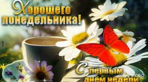 ДОБРОГО УТРА ПОНЕДЕЛЬНИКА!