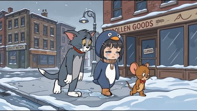 Bear Took Gugugaga’s Fish… They Needed Help to Get It Back 💔_ Gugugaga Penguin Stories