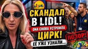 ОНА СНОВА ПРИШЛА В LIDL 🤯 Скандалистка вернулась — чем всё закончилось!