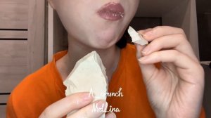 Мокрый коленный мел Рыжик/Звонкий хруст/MelLina/ASMR 💫💦