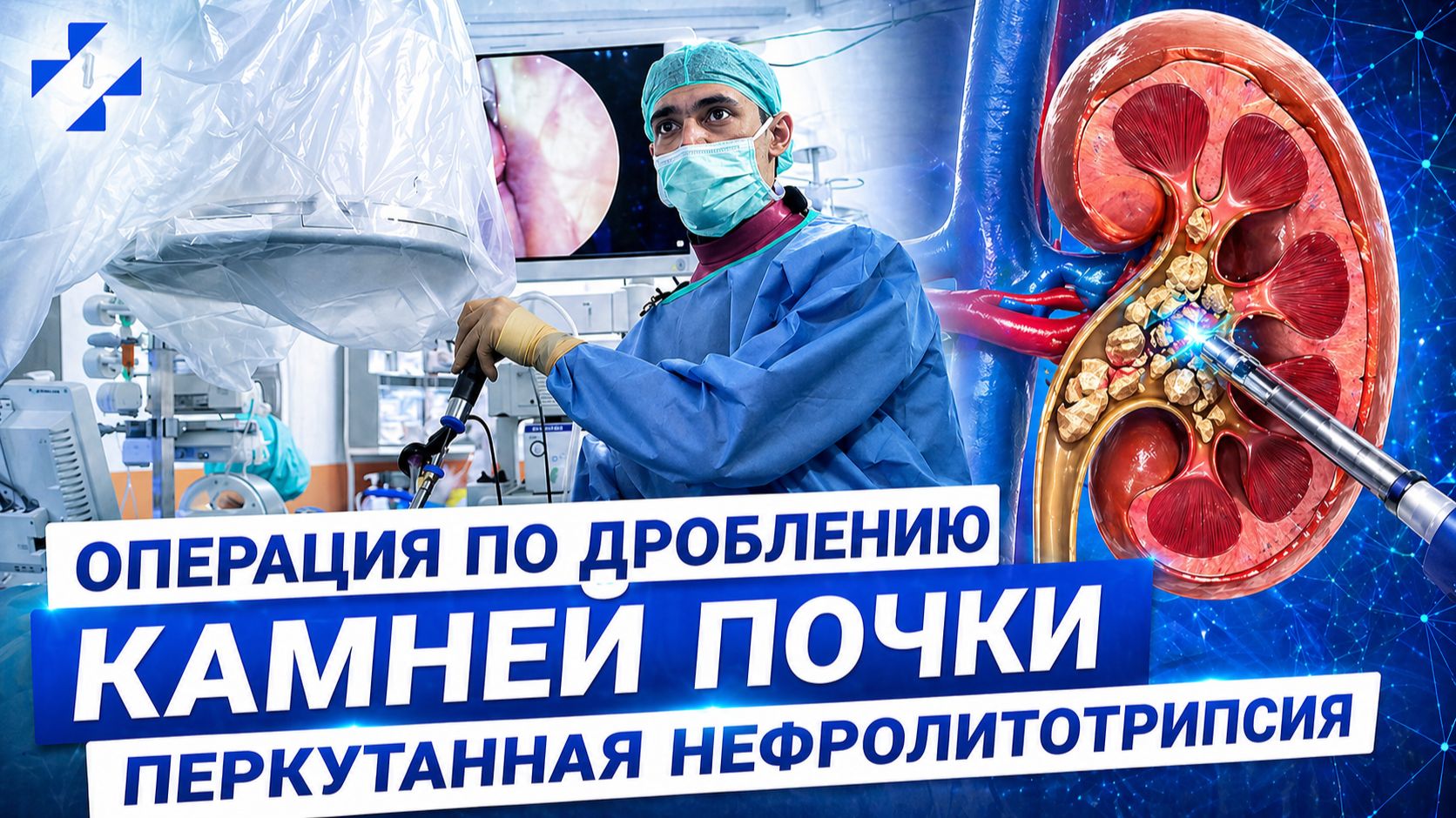 Перкутанная нефролитотрипсия. Минимально инвазивная операция по разрушению камней почки смотреть онлайн