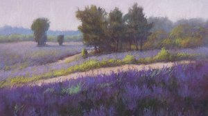 Урок рисования пастелью - Прованс