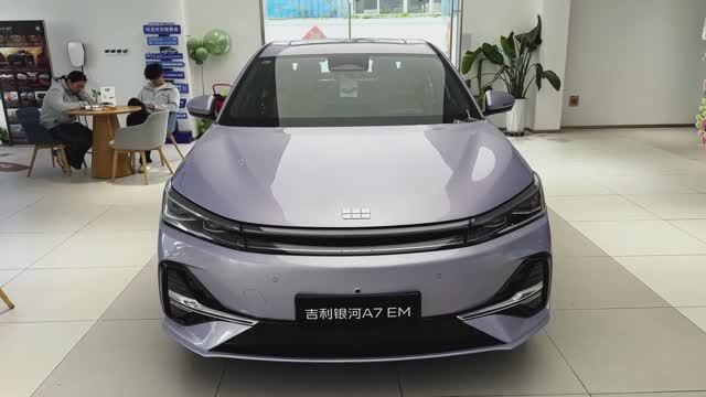 Geely Galaxy A7 EV 2026 обзор