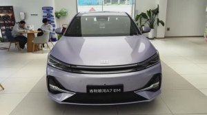 Geely Galaxy A7 EV 2026 обзор