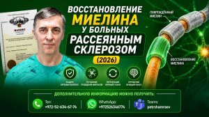 Восстановление миелина у больных рассеянным склерозом (2026)