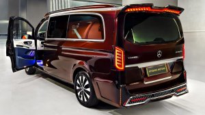(Mercedes-Benz V-Class VS680L Long MPV) - Звук, экстерьер и интерьер