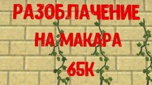 разоблачение на макар 65к