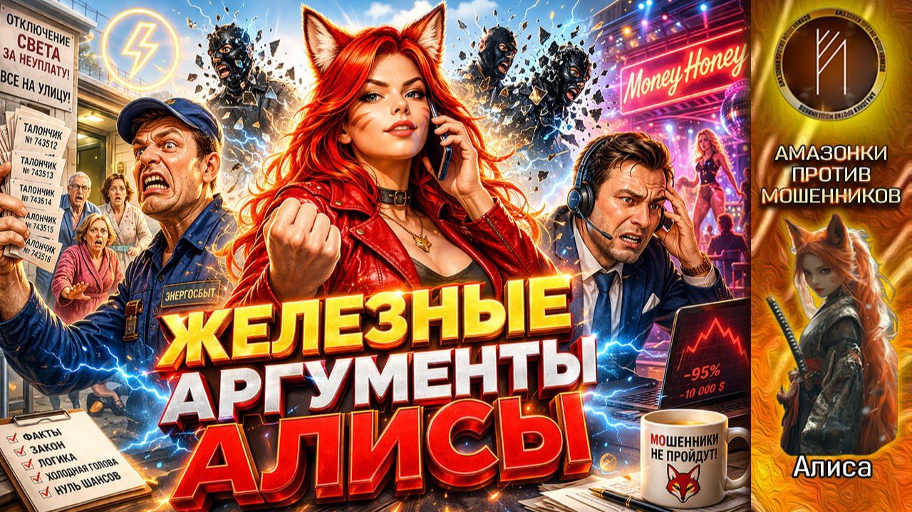 АЛИСА припечатала железными аргументами / лжеэлектрики  и лохоброкеры поплыли