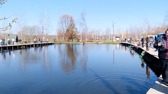 Фореливая рыбалка на 1-м Вип водоёме РК 