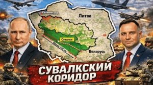 СУВАЛКСКИЙ КАПКАН; Почему Россия держит под прицелом 100 км Польской земли - Аналитический разбор