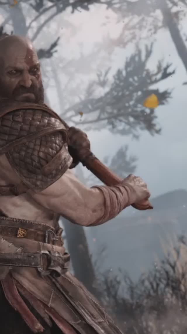 God Of War #1 помеченные деревья | рубка