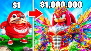 Прокачал Наклза за $1 до Наклза за $1,000,000 в ГТА 5!