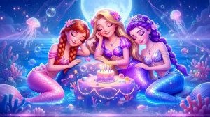 Музыка для сна и отдыха🐚🌙 Руми, Анна и Рапунцель 💤