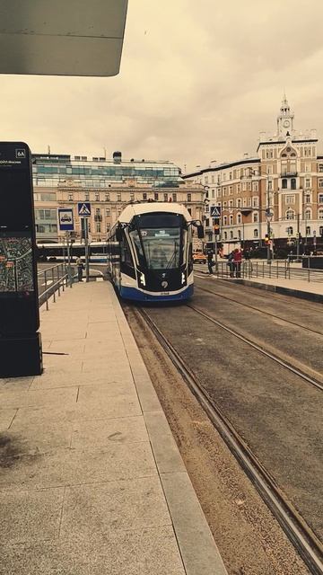 Прибытие Автономного Витязя-М с МТД-2 на остановку ЛУКОЙЛ МОСКВА • 6А