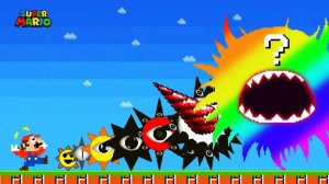 ⚡🍄 Марио против🌞MR.SUN Эволюция Все Фазы？! 🍄⚡