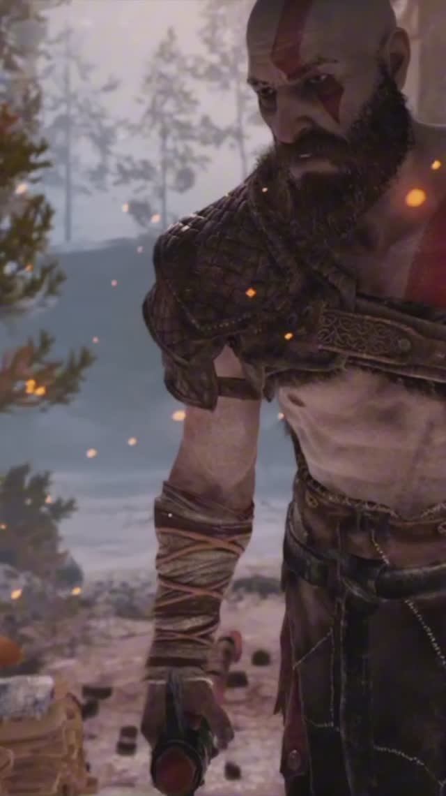 God Of War #1 помеченные деревья | кремация