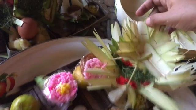 Tutorial banten otonan (manusa yadnya) tumpeng 7_pitu
