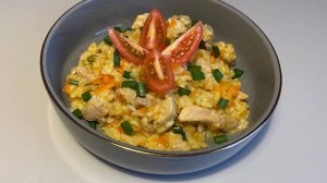 Аппетитный плов с длиннозерным рисом