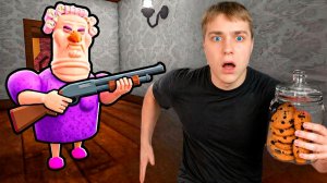 😨 Я Сбежал от ЗЛОЙ БАБУШКИ в ROBLOX..