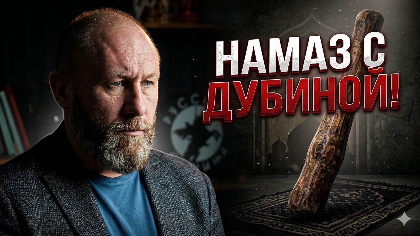 НАМАЗ С ДУБИНОЙ! #россия #важное