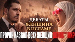Пророк назвал всех женщин шлюх***ми? (опровергаем седьмую ложь из дебатов женщина в Исламе)