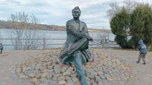 Левитановский Плес. Прогулка по набережной Плеса