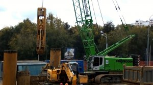 Ударно-канатное бурение Sennebogen 690 HD