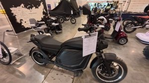 Презентовали электромотоцикл Eco Koleso X7 5000W на выставке «Охота, Рыбалка,Туризм» в Новосибирске