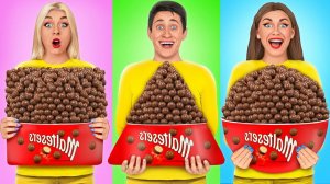 Геометрический Челлендж с Едой # Удивительные Кулинарные Лайфхаки с TeenDO Challenge