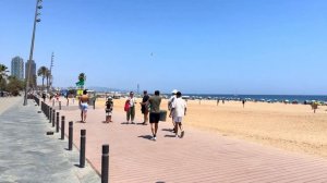 Барселона атмосфера отдыха и свободы прогулка по солнечным районам ✨